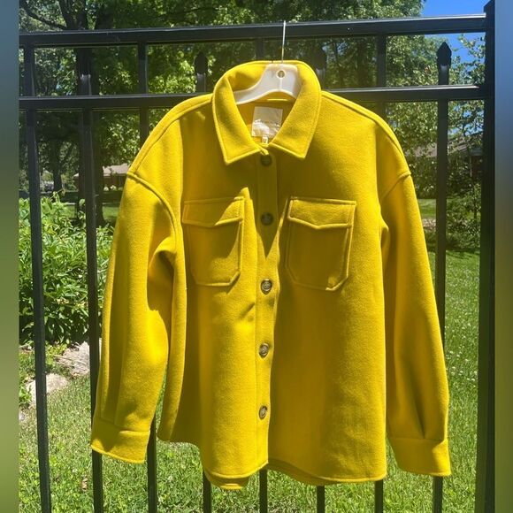 Anthropologie Avec Les Filles Shirt Jacket - Picture 2 of 6